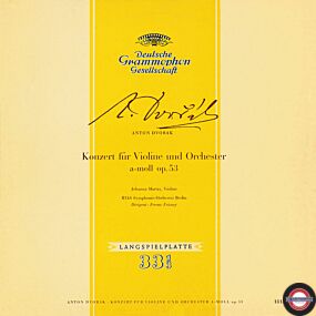 Antonin Dvorak - Konzerte Für Violine & Orchester A-Moll Op. 53