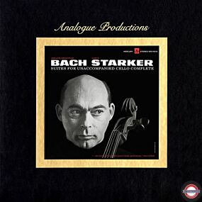 Janos Starker - Bach: Suites For Unaccompanied Cello Complete - 180g Vinyl, Box mit 6 LPs