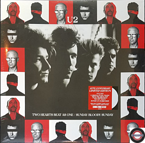 RSD 2023 - U2 - TWO HEARTS BEAT AS ONE / SUNDAY BLOODY SUNDAY – War & Surrender Mixes