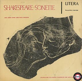 Renate Thormelen & Wolf-Dieter Panse - Shakespeare-Sonette (Und Leben Ohne Liebe Muss Vergehn)