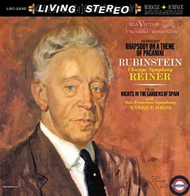 Fritz Reiner & Chicago Symphony Orchestra/ Enrique Jorda & San Francisco Symphony Orchestra: Rachmaninoff - Rhapsody on a Theme of Paganini / De Falla - Nights in The Gardens of Spain