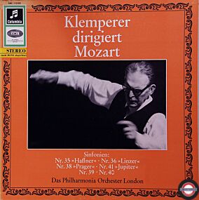 Klemperer dirigiert Mozart-Sinfonien (Box mit 3 LP)