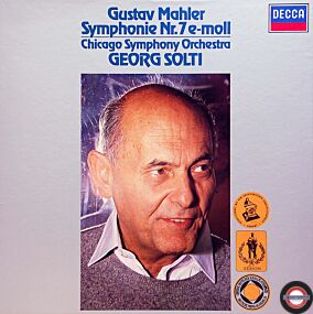 Mahler: Sinfonie Nr.7 - mit Georg Solti (Box mit 2 LP)