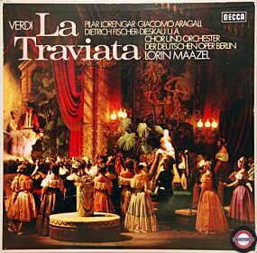 Verdi: La Traviata - Oper in drei Akten (Box mit 2 LP)