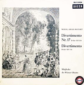 Mozart: Divertimenti (zwei) - mit dem Wiener Oktett