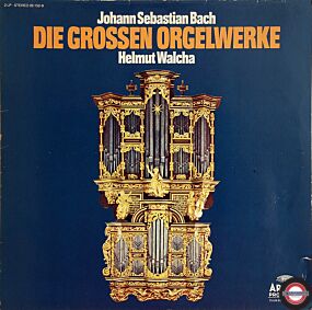 Bach: Große Orgelwerke - mit Helmut Walcha (2 LP)