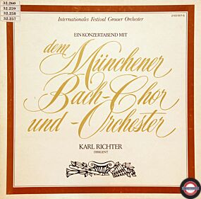 Bach-Orchester München: Konzertabend (Box, 4 LP)