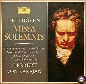 Beethoven: Missa solemnis - mit Karajan (Box mit 2 LP)