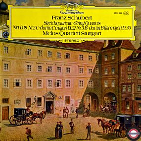 Schubert: Streichquartette Nr.1,2,3 (Melos-Quartett)