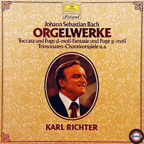Bach: Orgelwerke - mit Karl Richter (Box mit 2 LP)