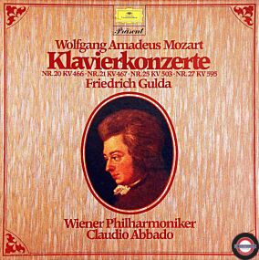 Mozart: Klavierkonzerte - mit Gulda (Box mit 2 LP)