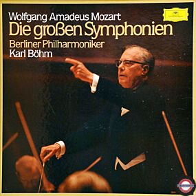 Mozart: Sinfonien Nr.29 bis Nr.41 - mit Böhm (Box, 5 LP)