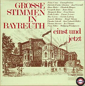 Wagner: Große Stimmen in Bayreuth (Box mit 3 LP)