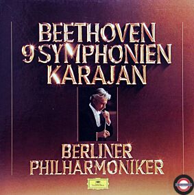 Beethoven: Sinfonien - mit Karajan (Box, 8 LP; 1977)