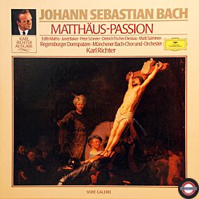 Bach: Matthäus-Passion - Gesamtaufn. (Box, 4 LP)