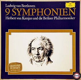 Beethoven: Sinfonien - mit Karajan (Box, 8 LP; 1962)