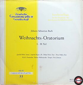 Bach: Weihnachtsoratorium Nr.1-35 (Mono; 1959)/2 LP