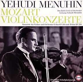 Mozart: Violinkonzerte Nr.3+4 - mit Menuhin