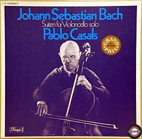 Bach: Suiten für Cello solo - mit Pablo Casals (Box, 3 LP)
