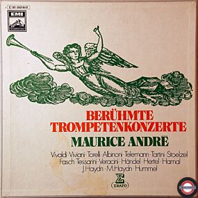 Trompeten-Konzerte mit Maurice André (Box, 4 LP)