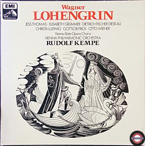 Wagner: Lohengrin - Oper in drei Akten (Box mit 5 LP)