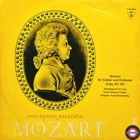 Mozart: Violinkonzert Nr.5 - mit Oistrach (10'') - I