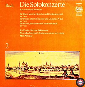Bach: Solokonzerte (2) - mit Glaetzner, Suske ...