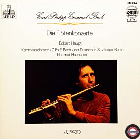 Bach, C.P.E.: Flötenkonzerte  - mit Eckart Haupt (2 LP)
