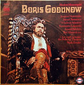 Mussorgski: Boris Godunow - Oper (Box mit 4 LP)