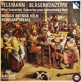 Telemann: Bläserkonzerte - mit Musica Antiqua Köln