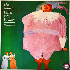 Nicolai: Die lustigen Weiber von Windsor (Box mit 3 LP)