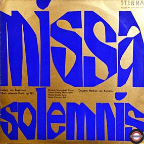 Beethoven: Missa solemnis - mit Karajan (2 LP)