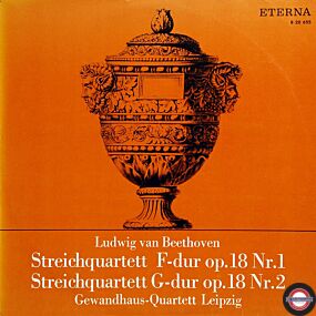 Beethoven: Streichquartett Nr.1 in F-Dur/Nr.2 in G-Dur