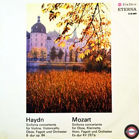 Haydn/Mozart: Sinfonien concertante für Bläser