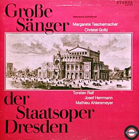 Staatsoper Dresden: Große Sängerinnen und Sänger