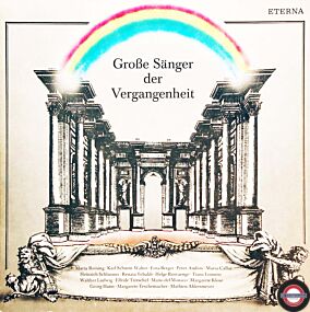 Oper: Große Sänger der Vergangenheit (I) - 2 LP