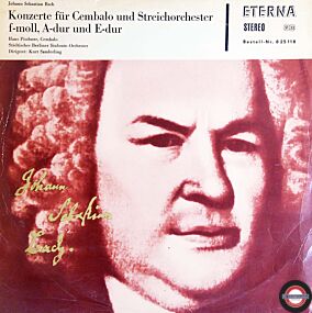 Bach: Konzerte für Cembalo und Streicher (First Stereo) 