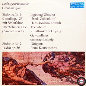 Beethoven: Sinfonien Nr.2 und Nr.9 (III) - 2 LP