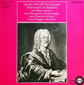 Telemann: Sonaten für Blockflöte - mit Brüggen