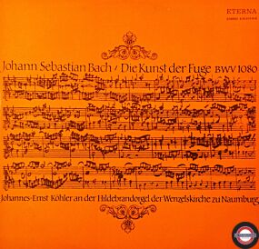 Bach: Die Kunst der Fuge - mit Köhler (Orgel) - 2 LP 