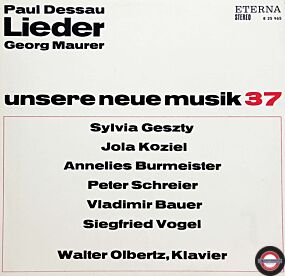 Dessau/Maurer: Lieder - mit Geszty, Schreier, Vogel ... 