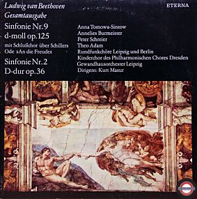 Beethoven: Sinfonien Nr.2 und Nr.9 (VII) - 2 LP