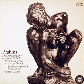 Brahms: Streichquartette - mit Janáček-Quartett (2 LP)