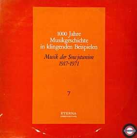 Musikgeschichte (VII) - Die Sowjetunion (2 LP)