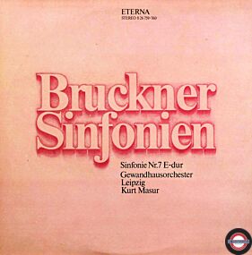 Bruckner: Sinfonie Nr.7 - mit Kurt Masur (2 LP)