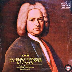 Bach: Klavierkonzerte - mit Tatjana Nikolajewa
