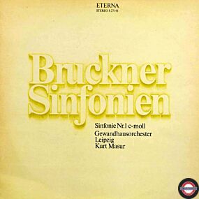 Bruckner: Sinfonie Nr.1 - mit Kurt Masur