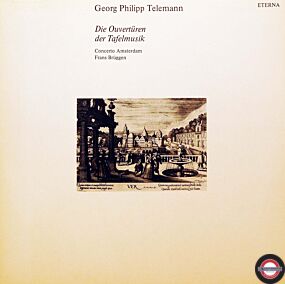 Telemann: Ouvertüren der Tafelmusik (2 LP)