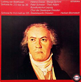 Beethoven: Sinfonien Nr.2 und Nr.9 (I) - 2 LP