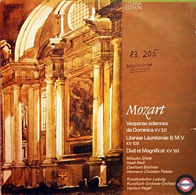 Mozart: Vesperae solennes ... Dixit et Magnificat